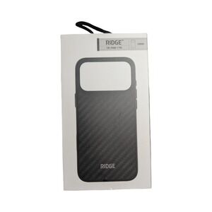Z1-O Ridge Carbon Case for Apple iPhone 17 Pro - Black
